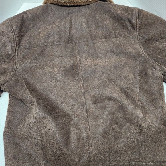 F.R. Tripler Genuine Leather Coat with Lining - Picture 2 of 6